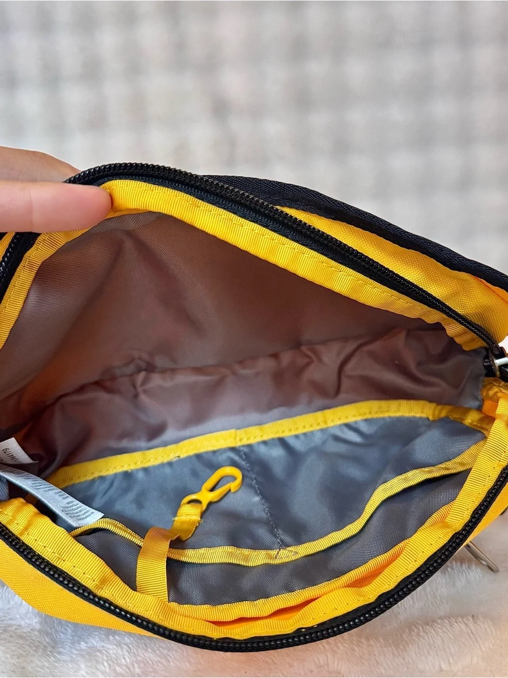 The North Face Yellow & Black Waist Pack, Everyday Sling/ Belt Bag